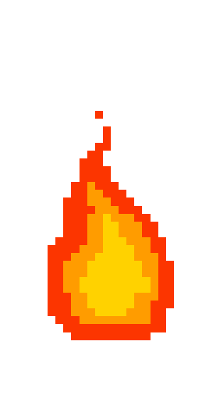 Animated fire GIF